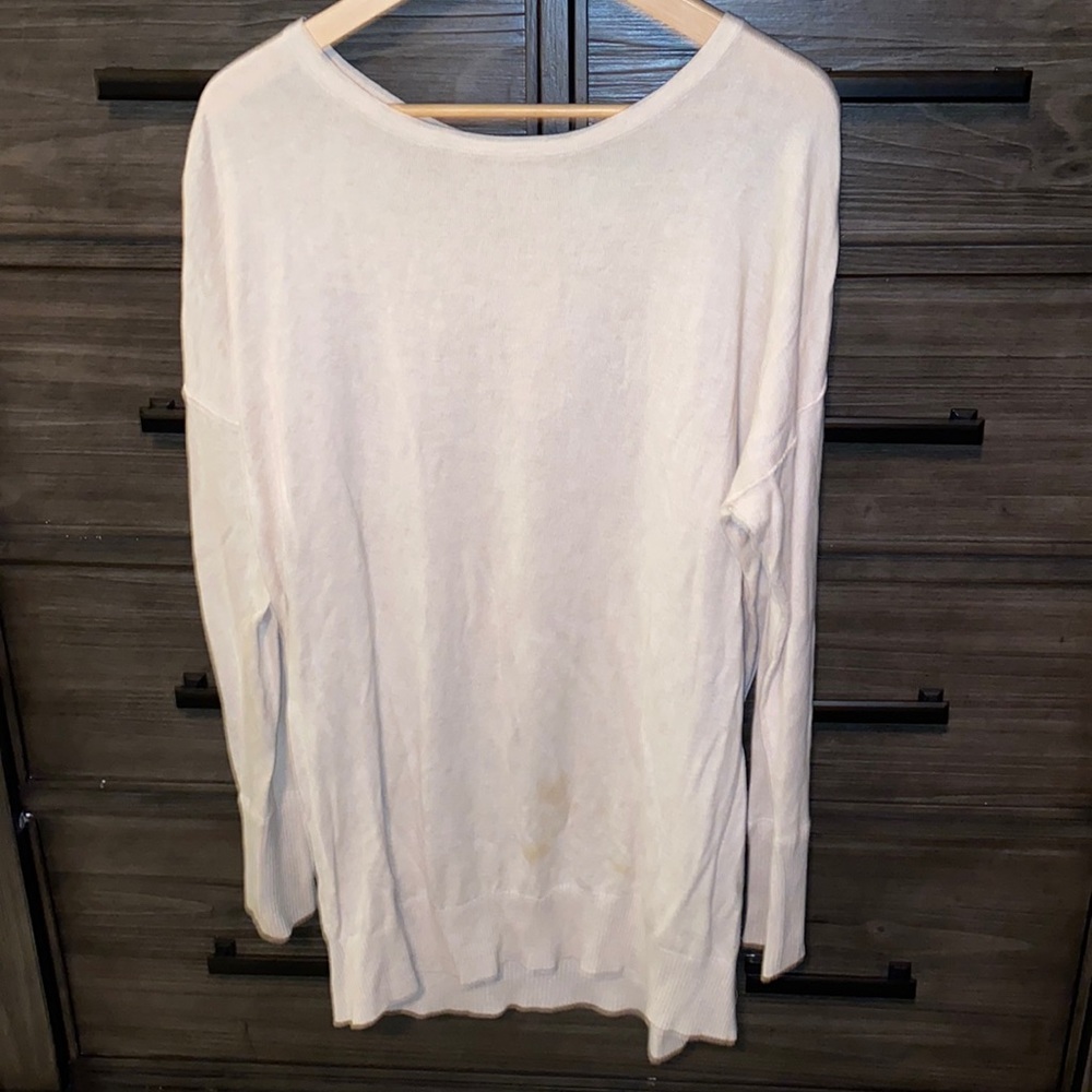 Tan Ruby Moon long sleeve zip back sweater